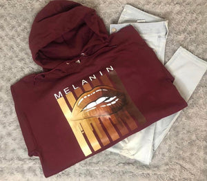 "Melanin Lips" T-shirt and Hoodie