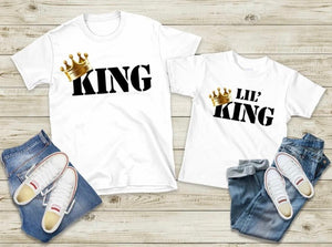 "King and Lil' King" T-shirt